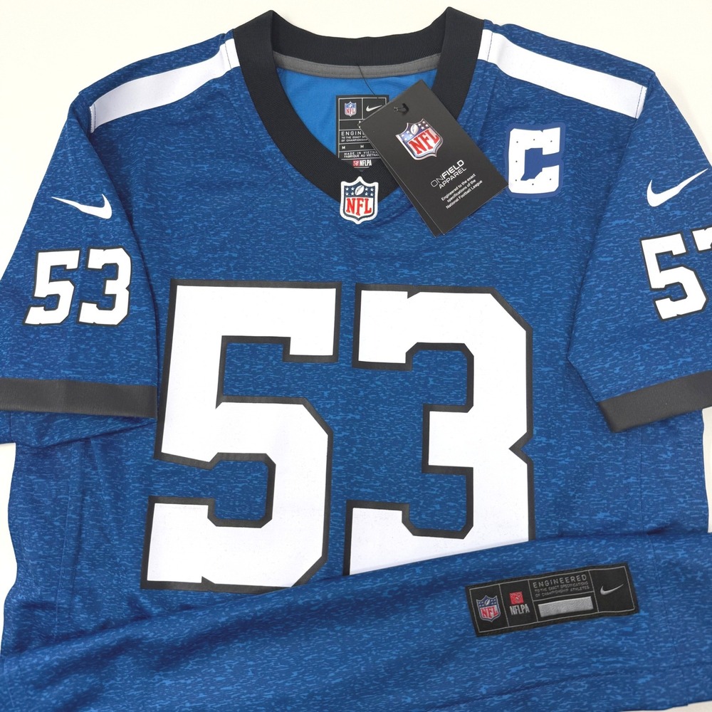 Nike Indianapolis Colts Shaquille Leonard 53 Jersey Youth Medium 9Z1B7Z1P9 NEW